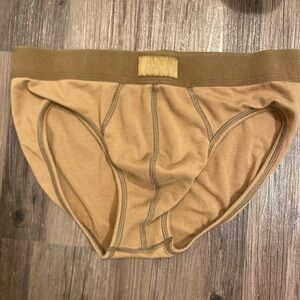 SKIMS Men's Brown Briefs